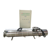 Automatic Cleaning Ultraviolet Lamp Disinfection System Applied in Water Purifying